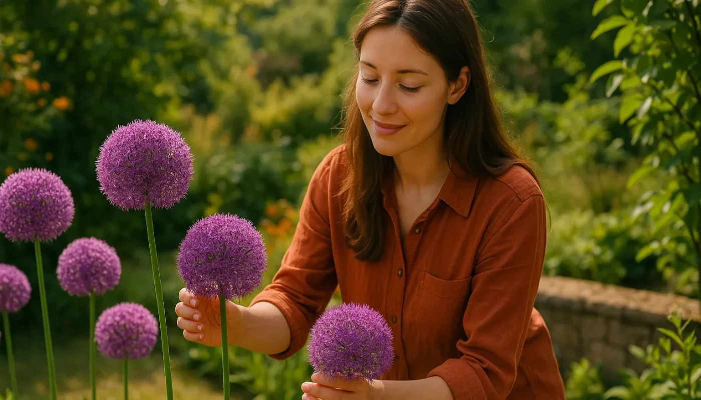 Aglio ornamentale: il fiore spettacolare da giardino