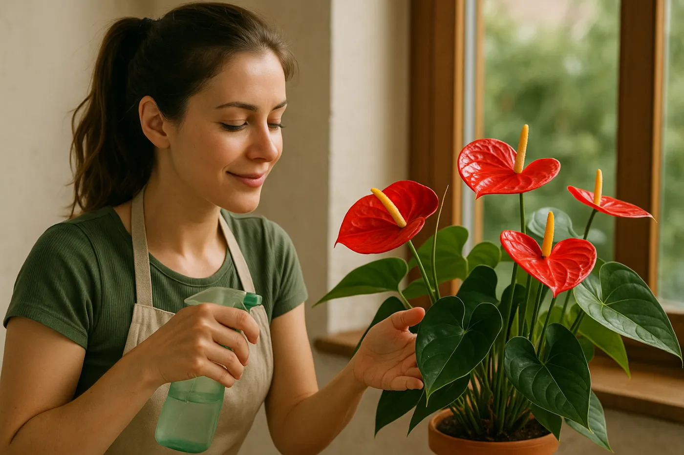 Anthurium: come curarlo per fioriture tutto l’anno
