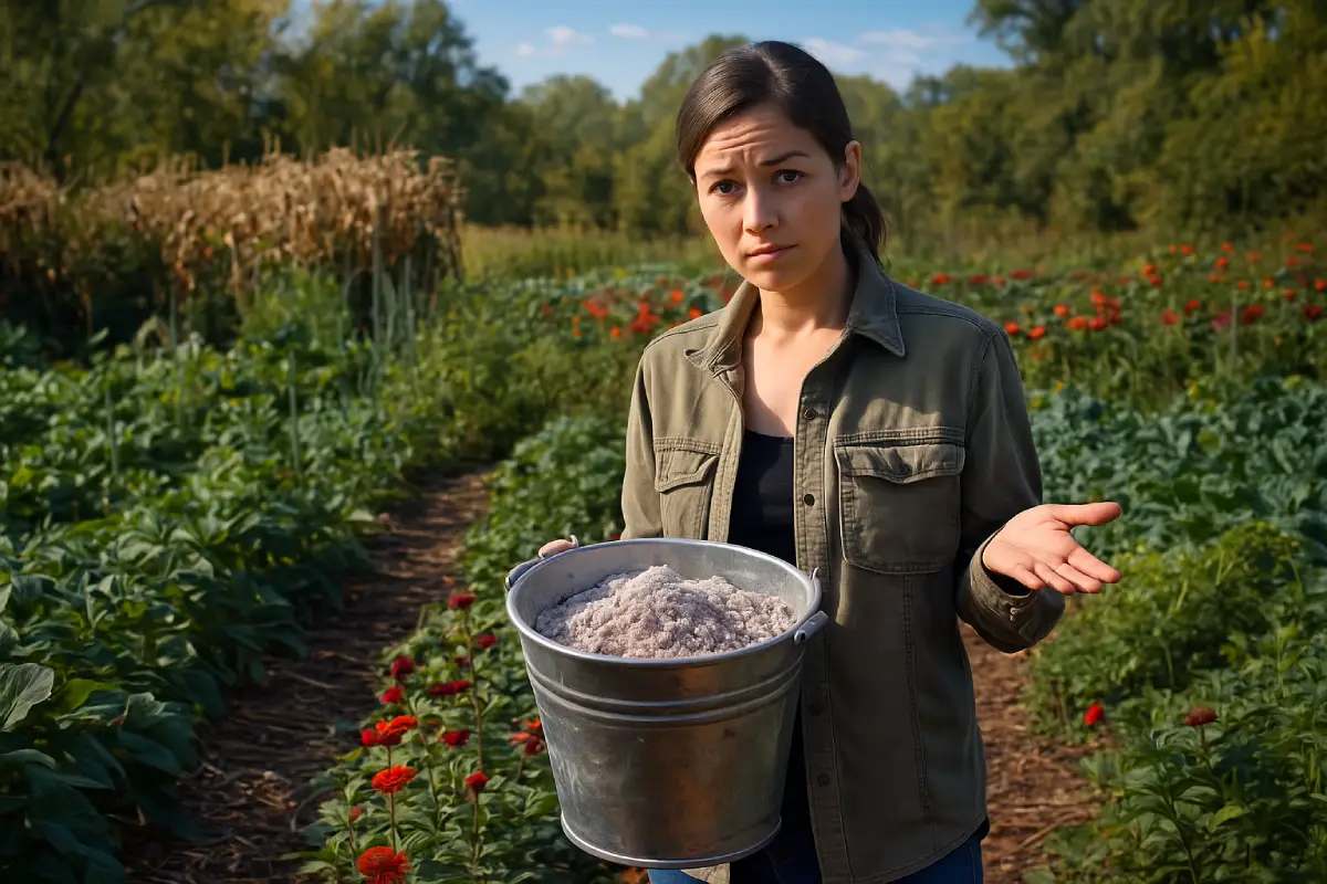 Cenere di legna nell’orto: 5 errori da evitare