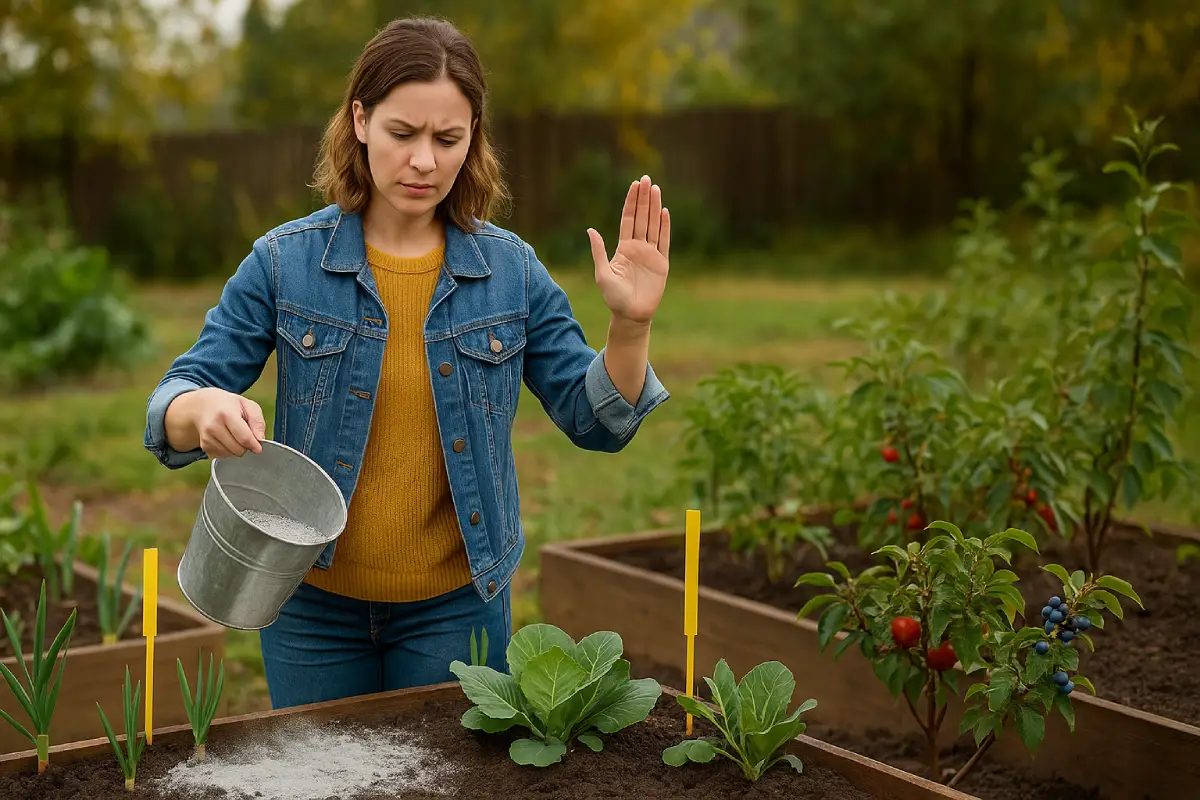 Cenere di legna nell’orto: piante adatte e da evitare