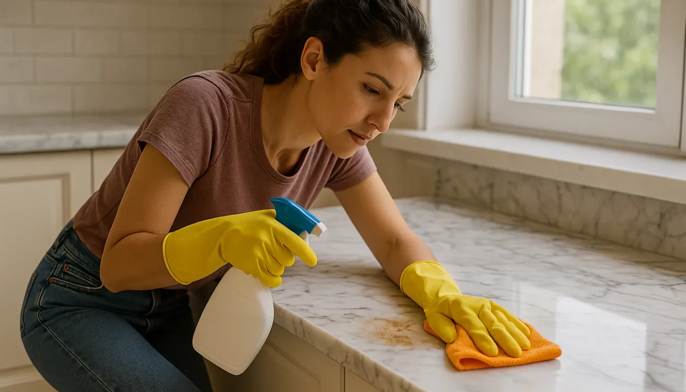 Come Pulire il Marmo Macchiato: Guida Completa
