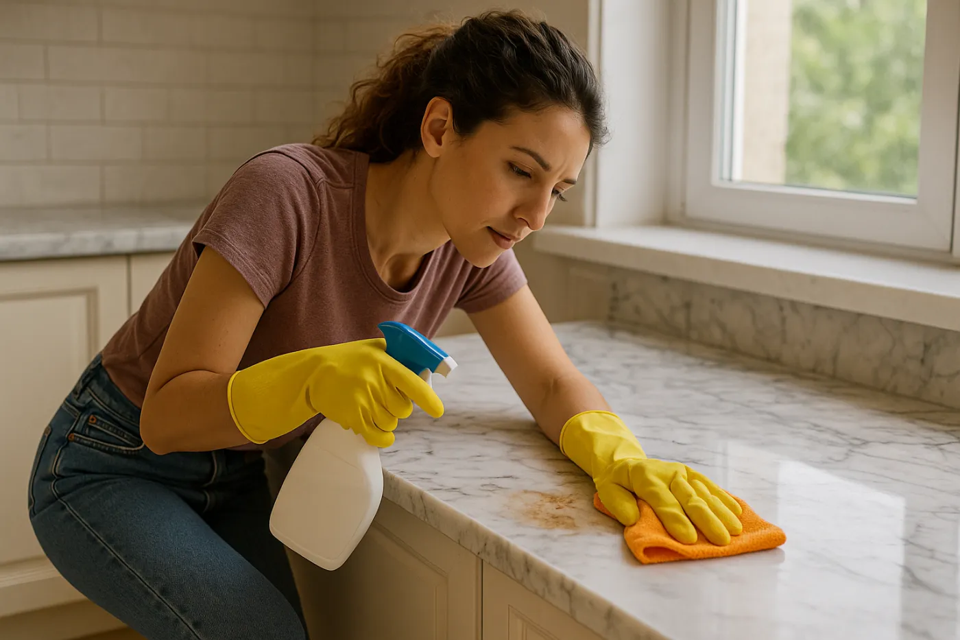 Come Pulire il Marmo Macchiato: Guida Completa