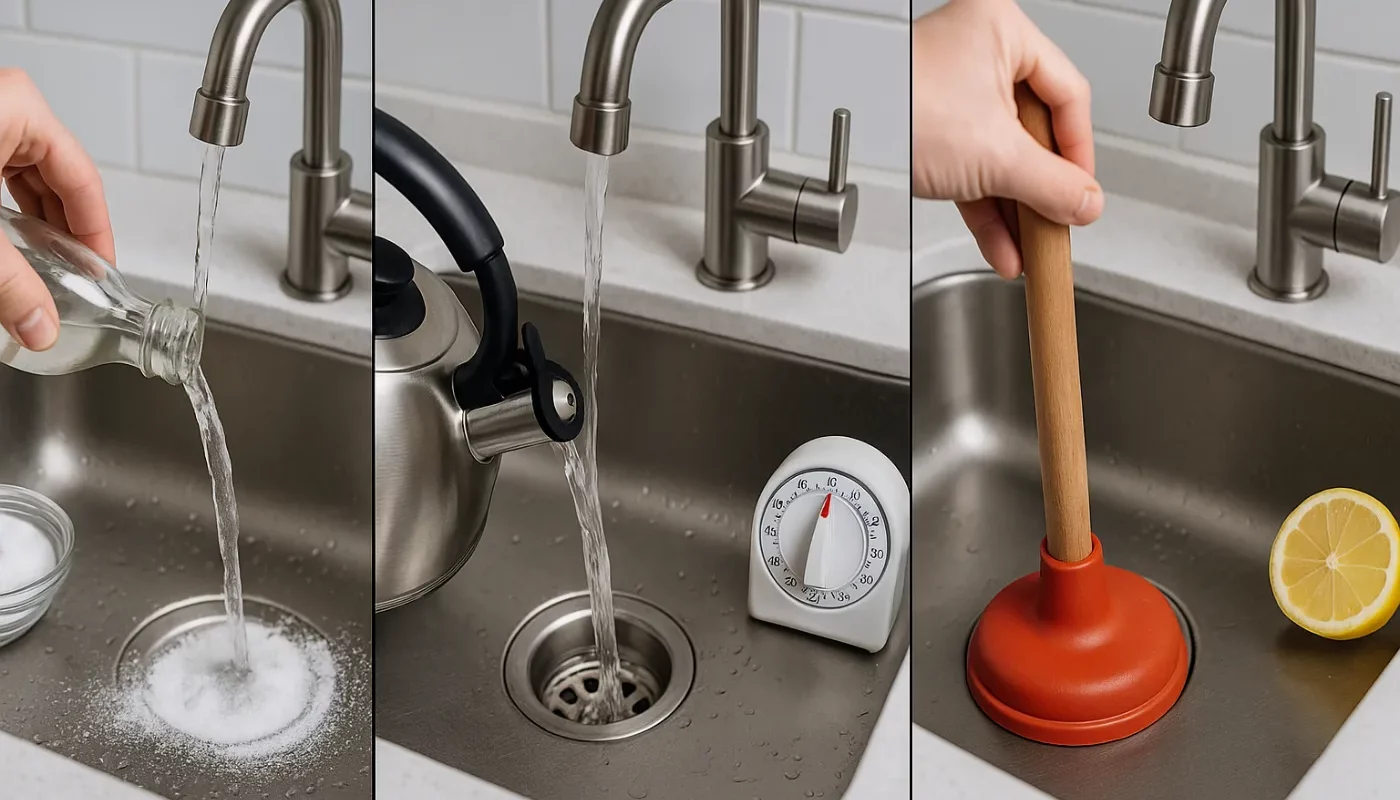 Come sturare il lavandino in 60 secondi: 3 metodi veloci