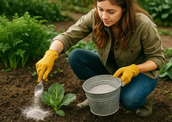 Come usare la cenere di legna nell’orto in sicurezza