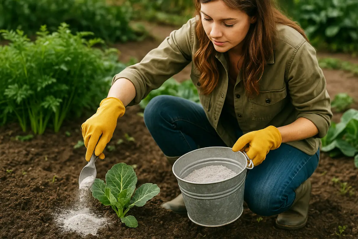 Come usare la cenere di legna nell’orto in sicurezza