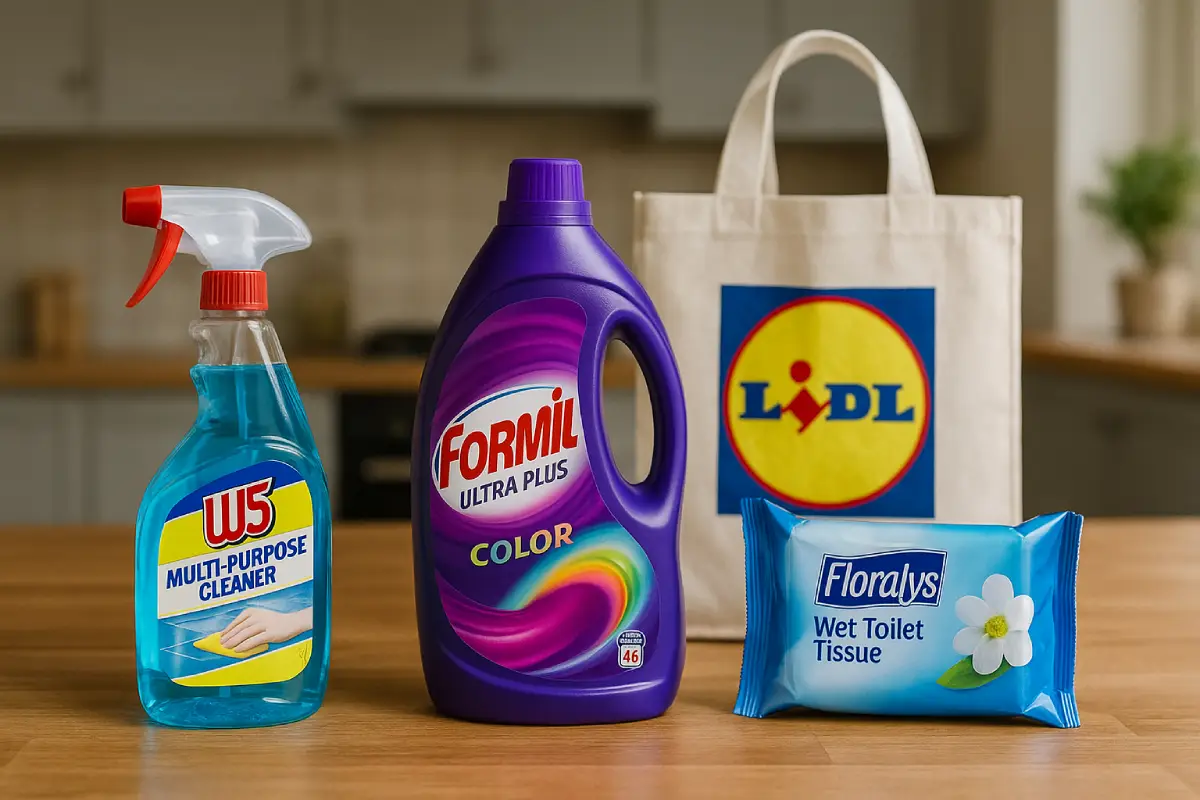 Formil, W5 e Floralys: guida ai detersivi Lidl per la casa