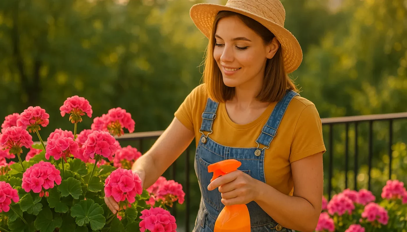 Gerani rigogliosi: i 7 trucchi essenziali dell’estate