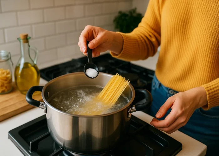Pasta Cotta alla Perfezione: Il Segreto del Rapporto Acqua-Sale che Non Ti Hanno Mai Detto