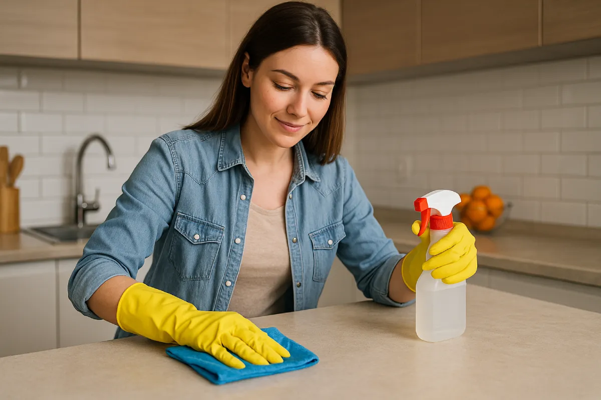 Perché alternare aceto e acqua ossigenata pulisce meglio senza candeggina