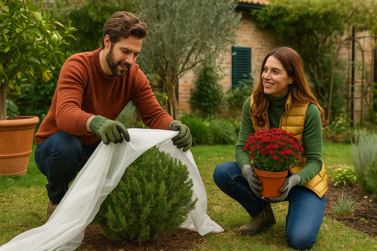 Prima delle prime gelate: i gesti fondamentali per aiutare le tue piante a superare l’inverno