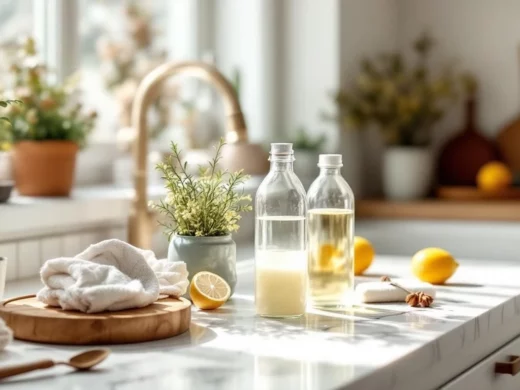 Il trucco della nonna per pulire le bottiglie di vetro incrostate