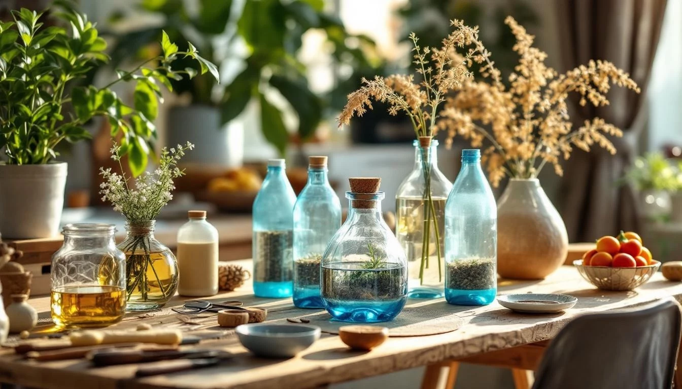 Bottiglie di plastica trasformate in vasi autoirriganti: il trucco che salva le piante