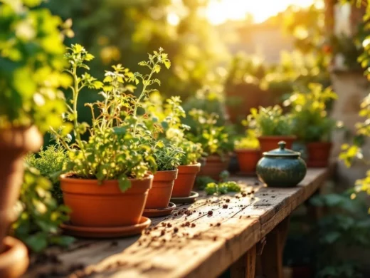 Orto sul balcone ad aprile: verdure a foglia e erbe aromatiche come la nonna