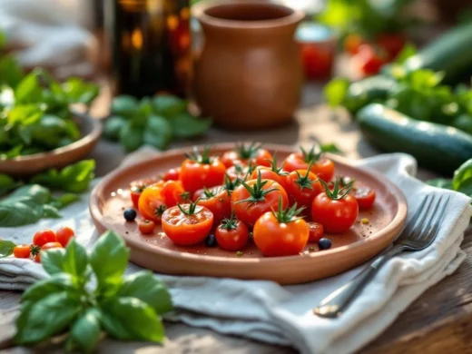 L’orto di maggio della nonna: pomodori, zucchine e basilico a km zero