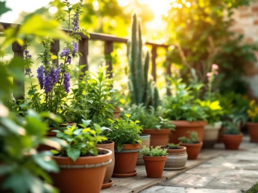 Coltivare erbe aromatiche in vaso sul balcone durante l’estate