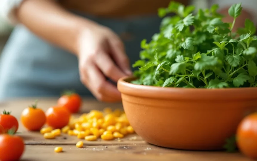 Conservare le verdure estive in frigorifero: metodi per mantenerle fresche più a lungo — close-up ingredients preparation step fresh food
