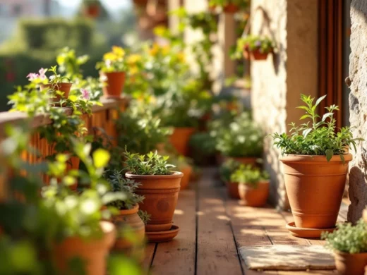 Orto verticale in balcone: coltivare erbe aromatiche in estate