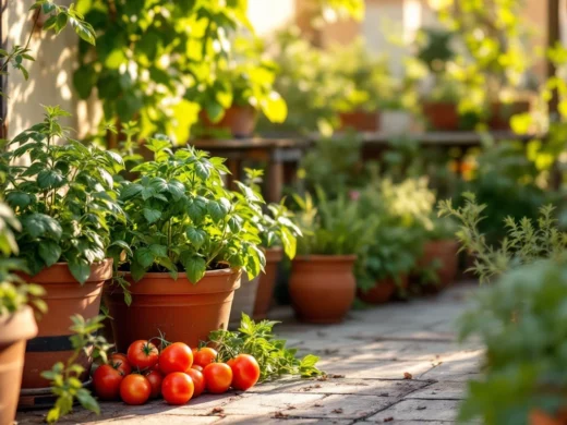 Orto estivo in balcone: coltivare basilico, pomodori e insalata