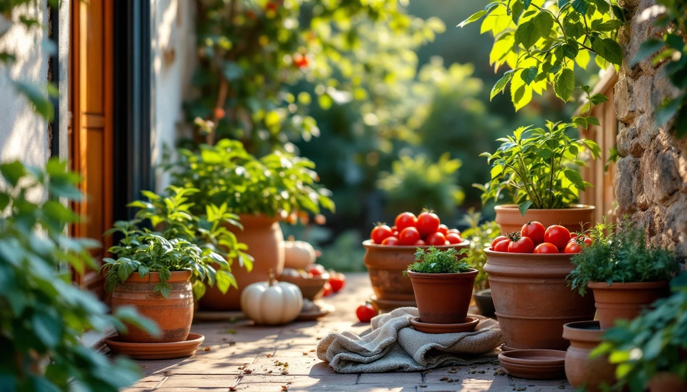 Orto estivo in balcone: coltivare pomodori e basilico con spazi ridotti