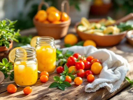 Conservare frutta e verdura estiva senza frigorifero: metodi tradizionali