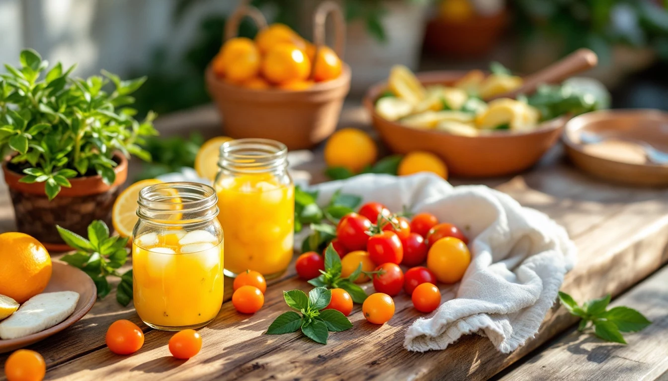 Conservare frutta e verdura estiva senza frigorifero: metodi tradizionali per l'estate