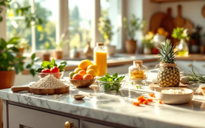 Conservare gli alimenti freschi in estate: tecniche di raffreddamento naturale senza elettrodomestici aggiuntivi — close-up detail step ingredients natural cleaning