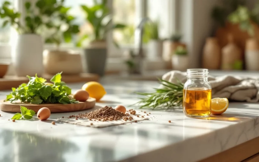 Conservare le verdure dell'orto estivo: metodi naturali per mantenerle fresche più a lungo — close-up detail step ingredients natural cleaning