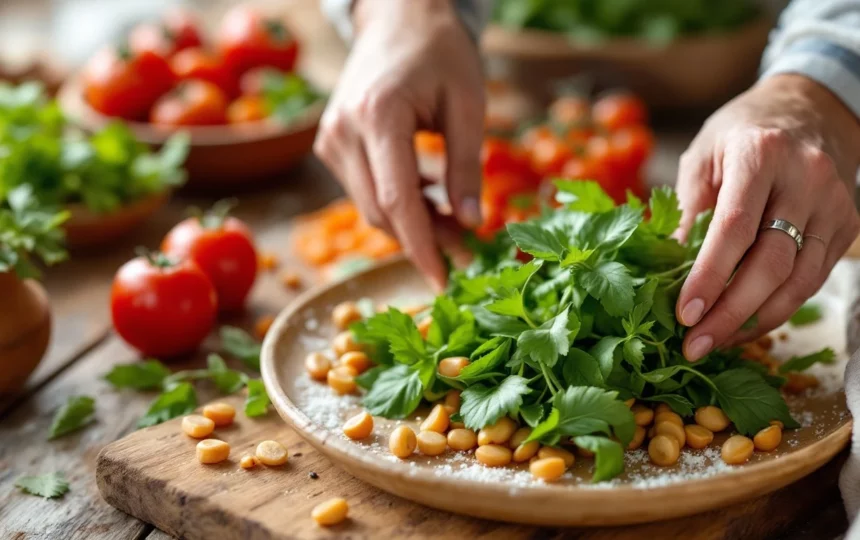 Conservare le verdure estive appena comprate: metodi per mantenerle fresche più a lungo — close-up ingredients preparation step fresh food