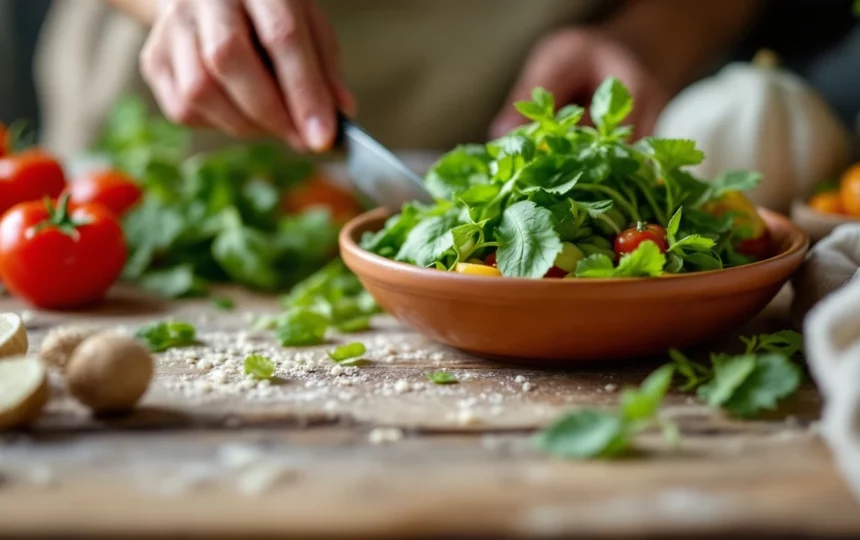 Conservare le verdure estive in frigorifero: metodi pratici per mantenerle fresche più a lungo — close-up ingredients preparation step fresh food