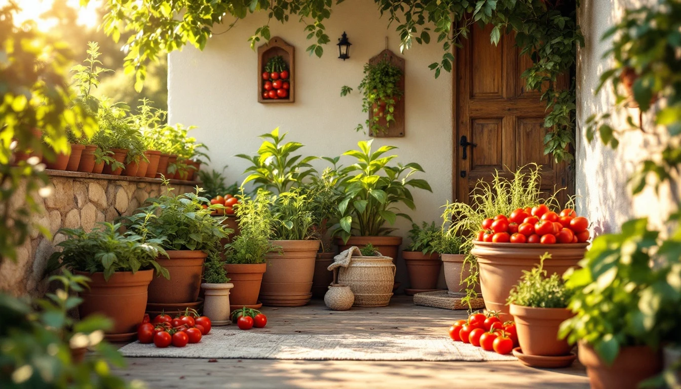 Creare un orto in balcone con pomodori, basilico e peperoni: spazi ridotti e resa effettiva