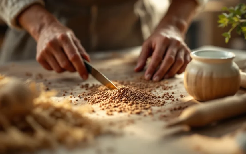 Rinfrescare naturalmente la casa senza aria condizionata: soluzioni tradizionali per dormire bene d'estate — close-up craft step materials tools DIY process