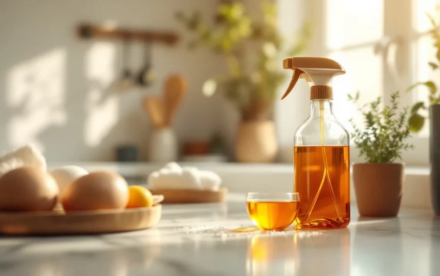 Ventilazione naturale e correnti d'aria: come progettare gli spazi interni per stare al fresco d'estate senza climatizzatore — close-up detail step ingredients natural cleaning